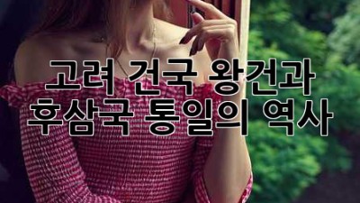 고려 건국: 왕건과 후삼국 통일의 역사
